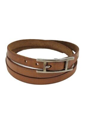 Hermes Leather Bracelet Api Dubretour Stamped